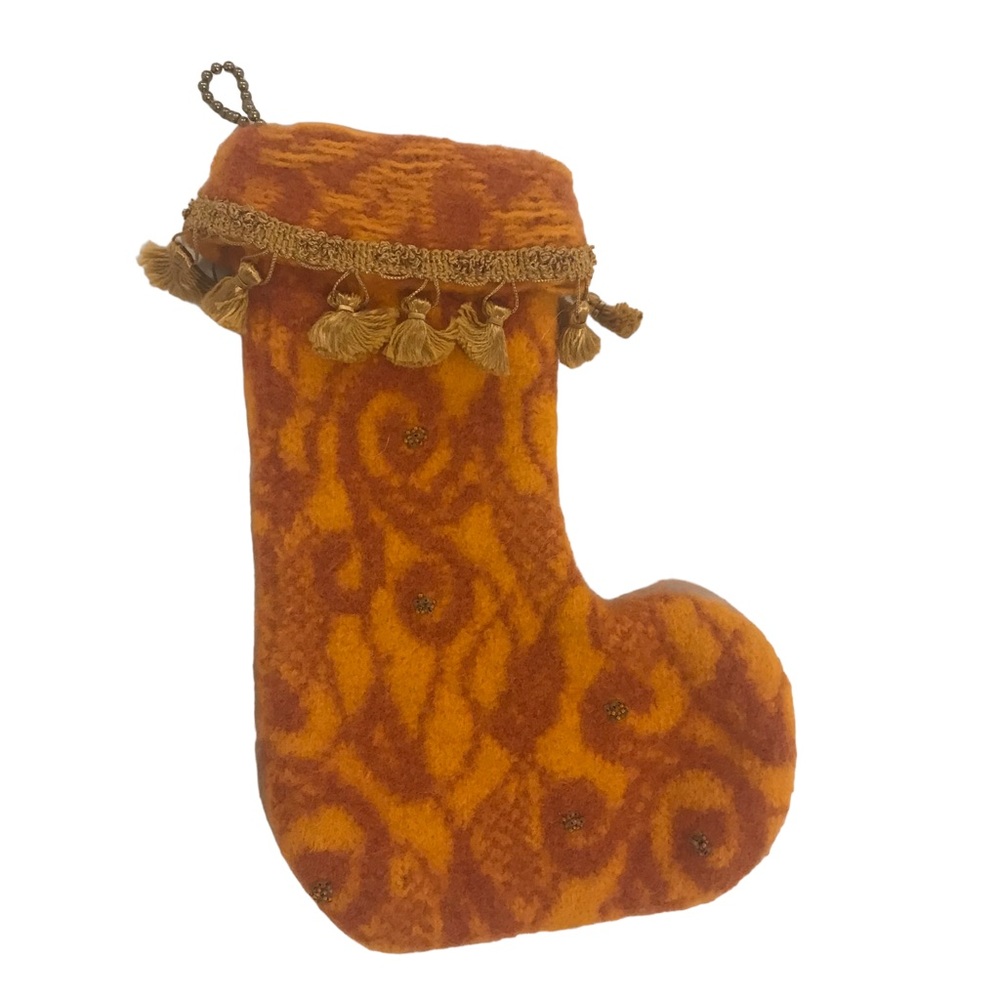 Handmade Felted Wool Stocking